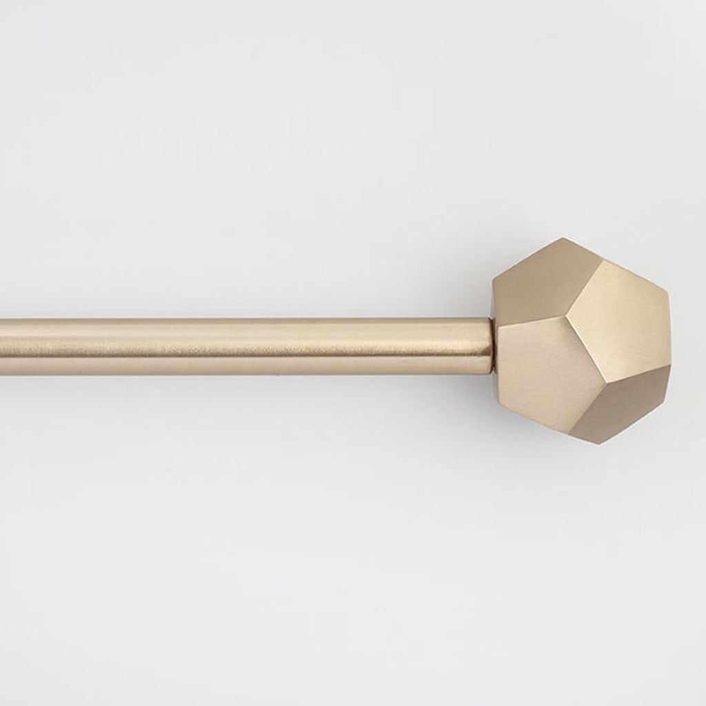 Prism Finial Drapery Rods — view 1